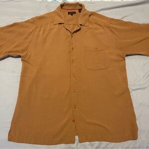 Wolverine Men's Short Sleeve Button-Down Shirt - Caramel Brown